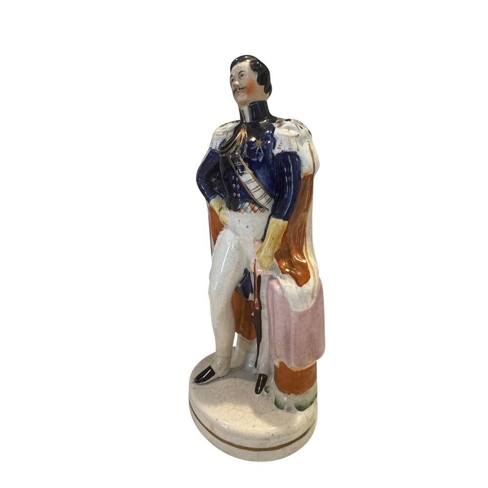 Antique 19 C Staffordshire Prince Albert Figurine - Picture 3 of 10